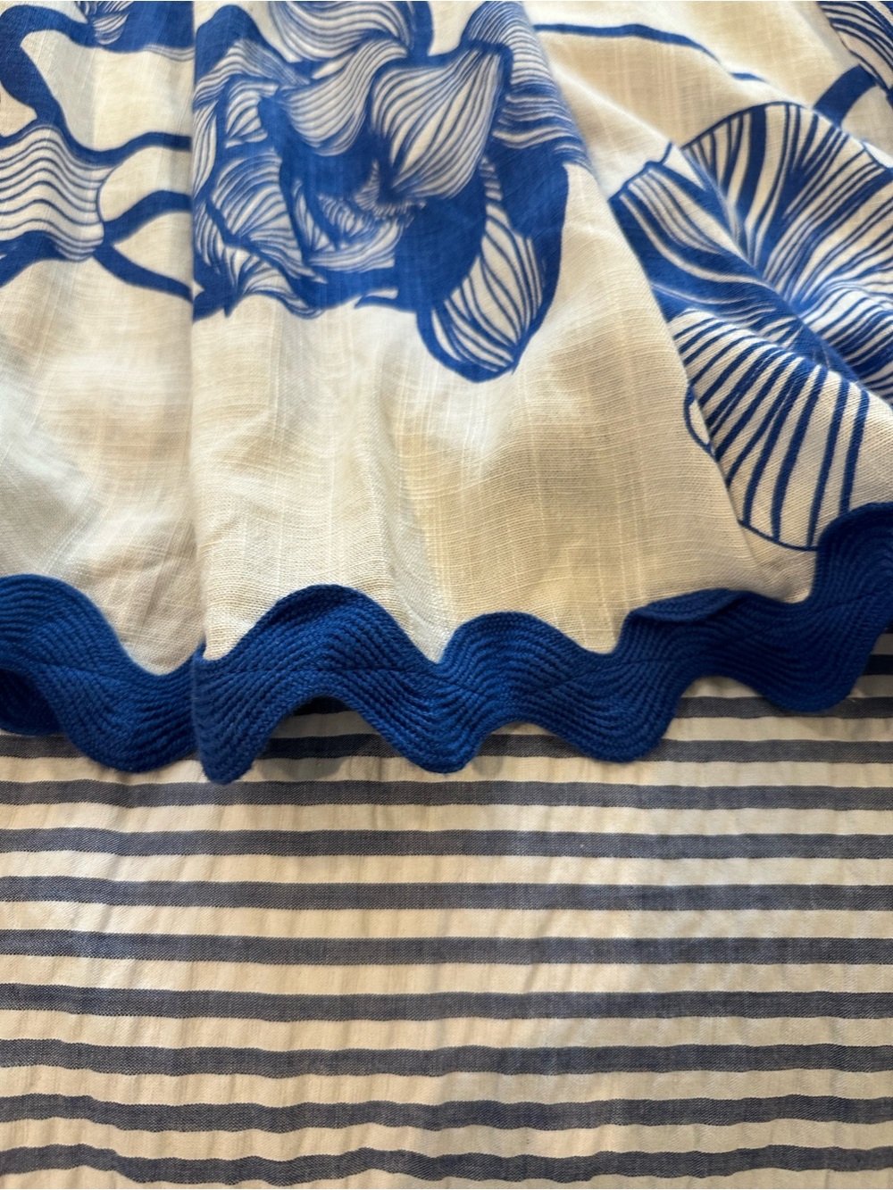 Blue and White Coastal Sundress - XL - Summer Style - Picture 2 of 12